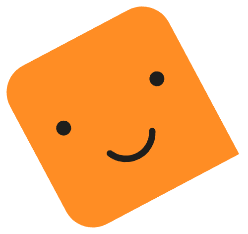 Sticker naranja